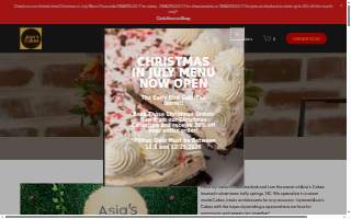 Asia's Cakes website