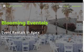 Blooming Eventals website