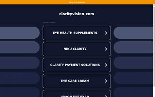 Clarity Vision | Holly Springs website