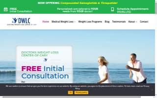 Doctors Weight Loss Center of Cary website