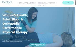 Evolve Physical Therapy - Orthopedic and Pelvic Floor (Holly Springs/Apex/Fuquay-Varina) website