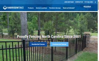 Harrison Fence of Holly Springs website