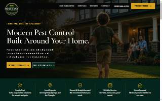 Mayday Pest Control website