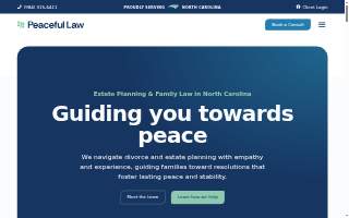Peaceful Law website