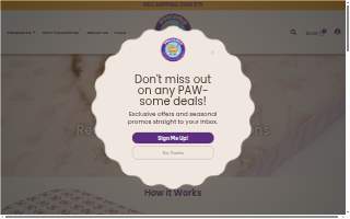 Pooch Pad website