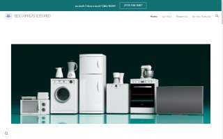 RDU appliances pro of Holly Springs website