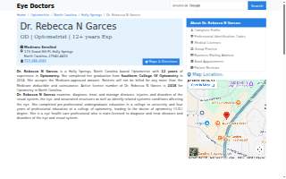 Rebecca Garces, OD website