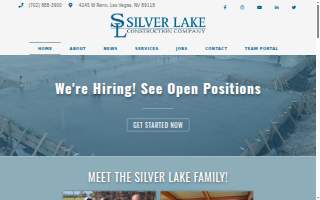 Silver Lake Construction Co. website