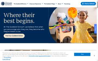 The Goddard School of Holly Springs website