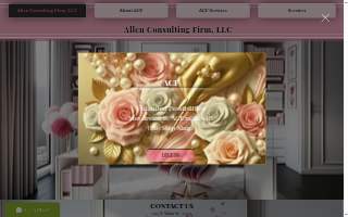 Allen Consulting Firm, LLC website