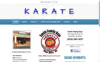 Smith Family Dojo website
