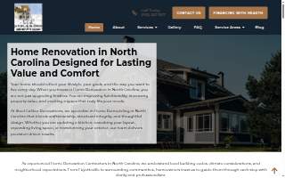 Steel Caliber Renovations website