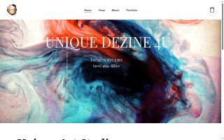 Unique Dezine 4u website
