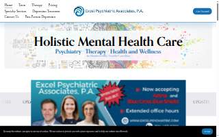 Excel Psychiatric Associates, P.A. website