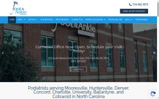 Foot & Ankle Associates of Huntersville website
