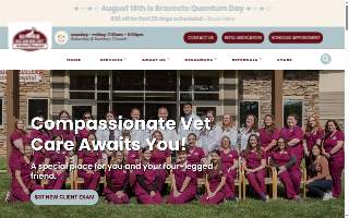 Hambright Animal Hospital website