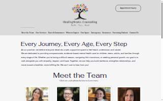 HealingWorks Counseling PLLC website