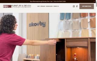 Innbo Furniture & Design of Huntersville website