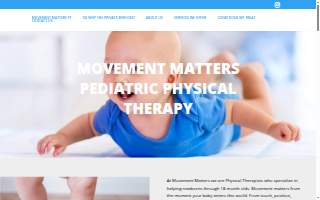 Movement Matters Physical Therapy website
