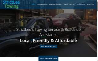 StrictLee Towing, LLC website