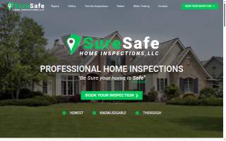 SureSafe Home Inspections of Huntersville website