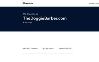 The Doggie Barber website