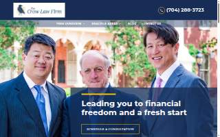 Crow Law Firm website