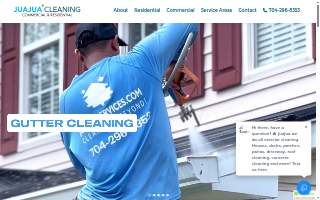 JuaJua Cleaning of Indian Trail website