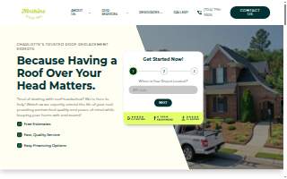 Northline Roofing, LLC website