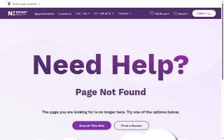 Novant Health Sun Valley Family Physicians website