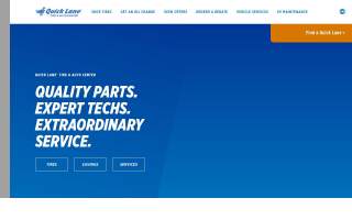 Quicklane Tire & Auto of Indian Trail website