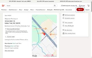 Walgreens Pharmacy website