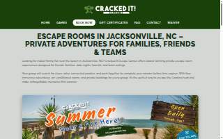 Cracked It Escape Games website