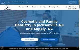 Dynamic Dental website
