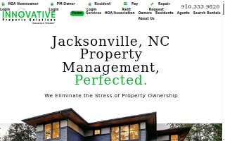 Innovative Property Solutions website