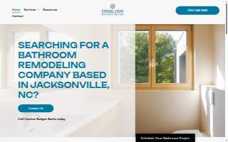 Onslow Budget Baths website