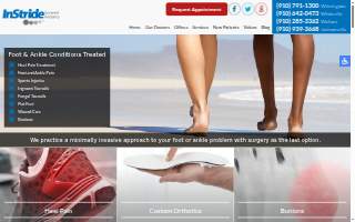 Summit Podiatry website