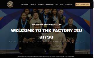 The Factory Jiu-jitsu website