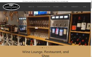 Uncork, Unwind website
