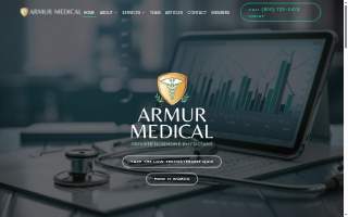 Armur Medical website