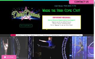 Dance Dreams Studio website