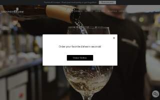 Grounds & Vine website