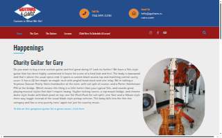 Guitars N' Cars website