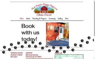 Paw Prints Doggy Daycare website