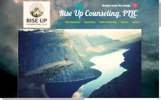 Rise Up Counseling and Consulting PLLC website