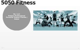 50/50 Fitness website