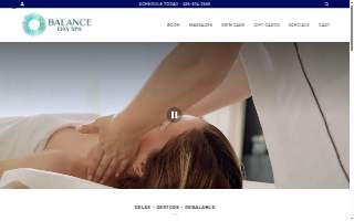 Balance Day Spa of Kernersville website