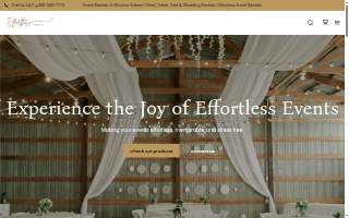 Effortless Event Rentals website