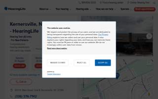 HearingLife of Kernersville NC website