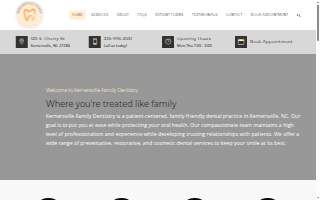 Kernersville Family Dentistry Dr. Gregory B. Stahr DMD, PLLC website